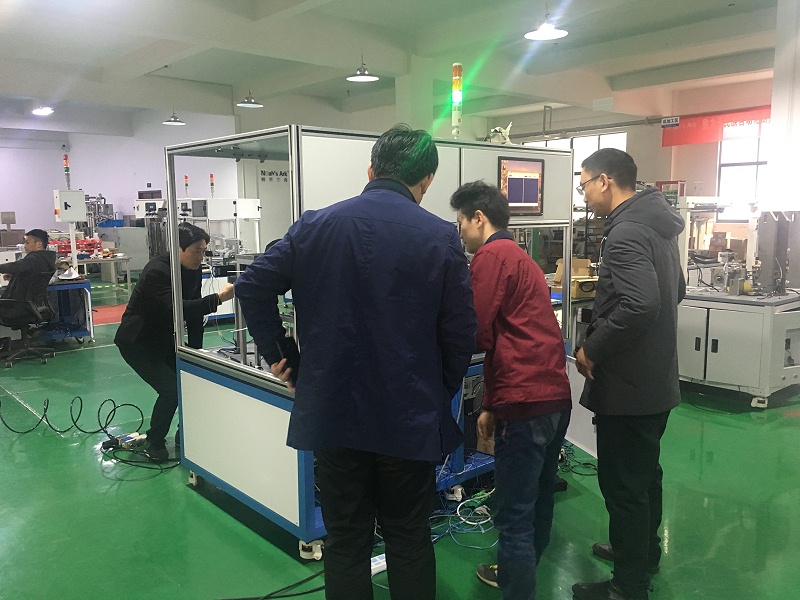 花季传媒官网入口全檢機現場驗收